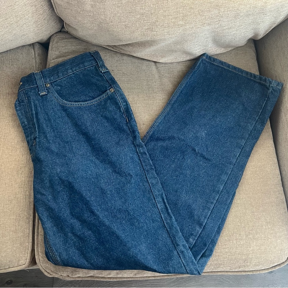 New Carhartt Men's Relaxed Fit Blue Jeans